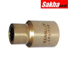 Kennedy-Pro KEN5757230K 12mm SPARK RESISTANT SOCKET 1/2 Inch SQ. DR Al-Br