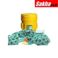Brady-SPC 120837 Spill Kit HAZWIK Drum Chemical, 33.5 in H x 31 in Dia, 63 gal (US)