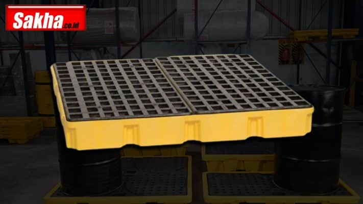 Jual Spill Pallet 4 Drum: Distributor Spill Pallet 4 Drum Berkualitas untuk Kebutuhan Industri